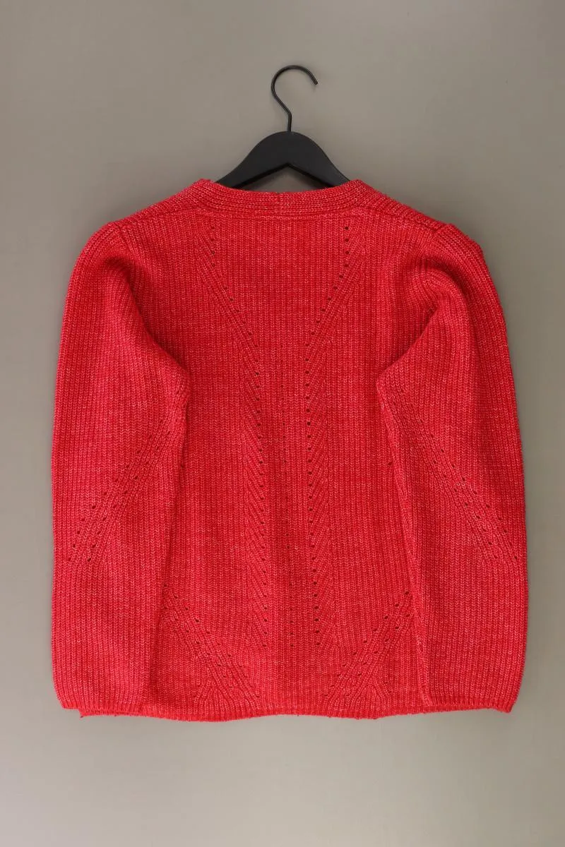 s.Oliver Grobstrickpullover Gr. 42 rot aus Polyester