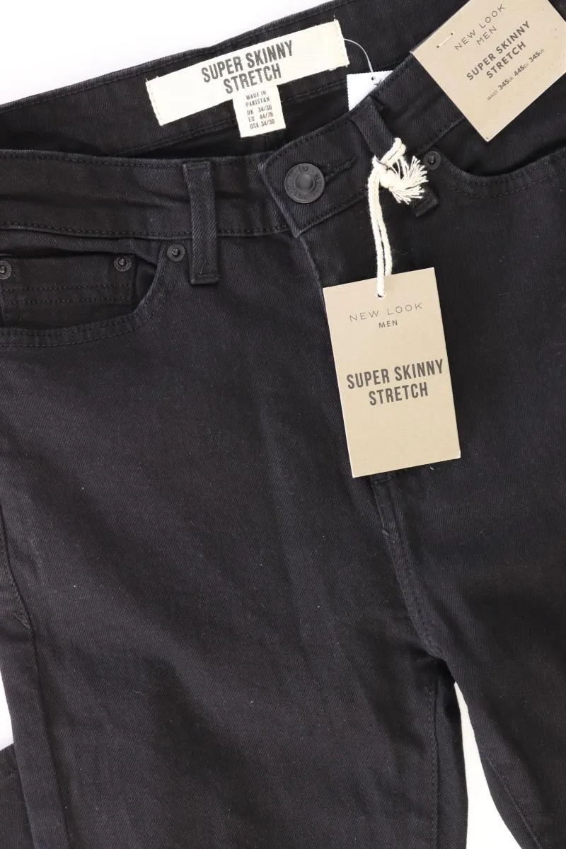 New Look Skinny Jeans für Herren Gr. W34 neu mit Etikett grau aus Baumwolle