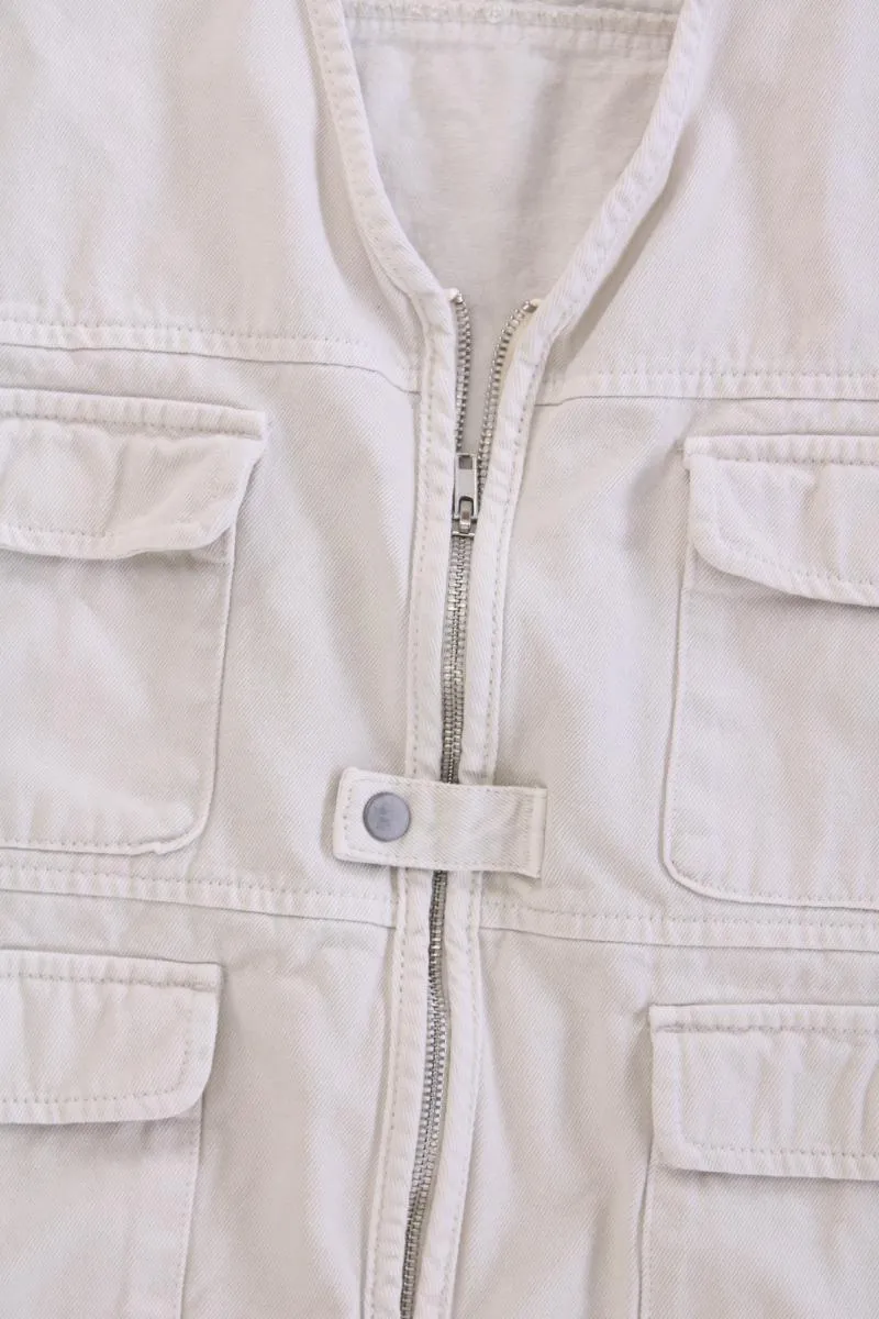 Classic Weste Gr. 48 creme