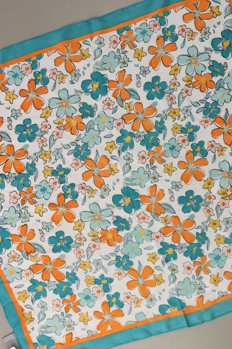 Moshi Tuch mit Blumenmuster mehrfarbig aus Polyester