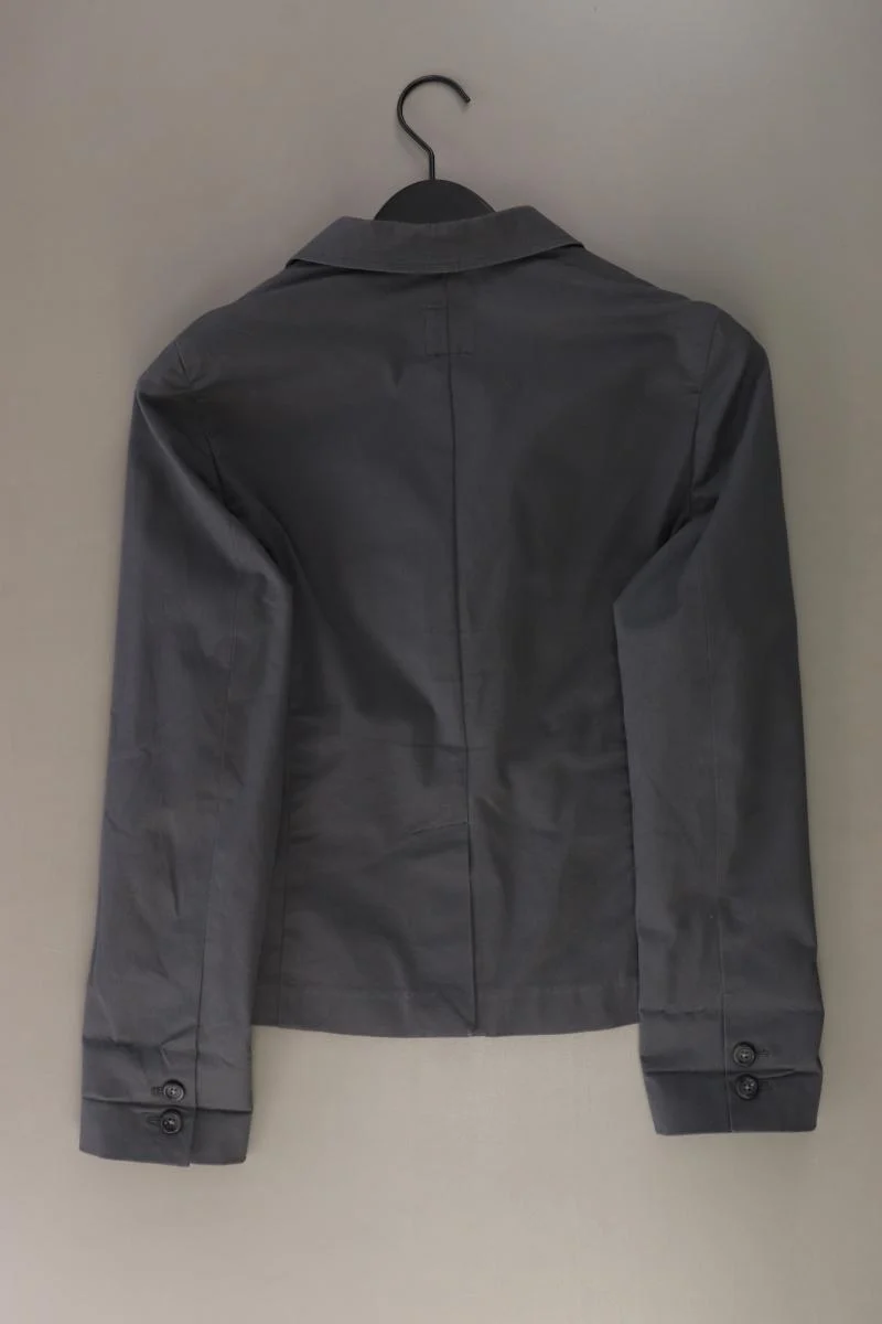 GAP Regular Blazer Gr. US 10 (M) grau aus Baumwolle