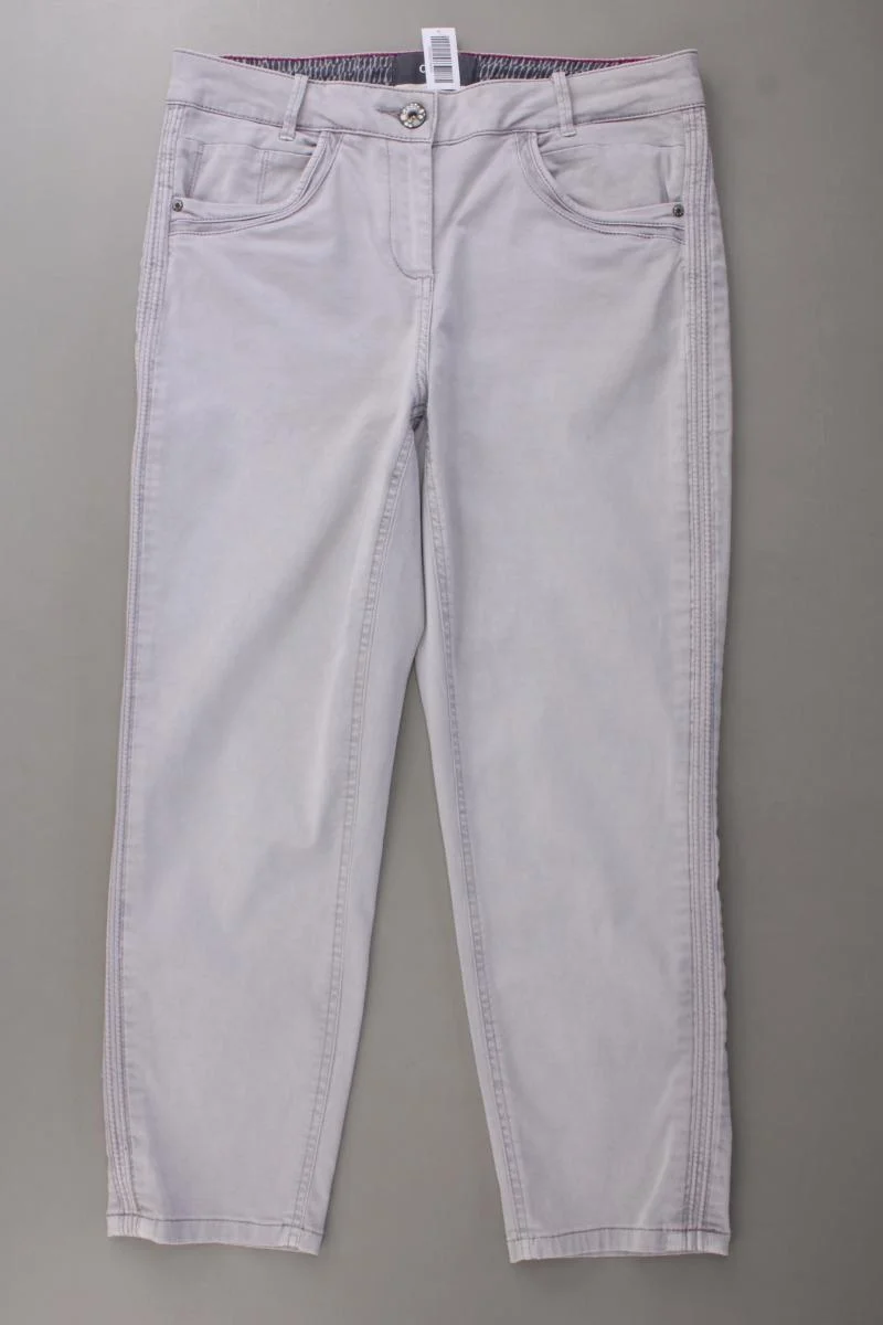 Cecil 7/8 Hose Gr. W28/L24 grau aus Baumwolle