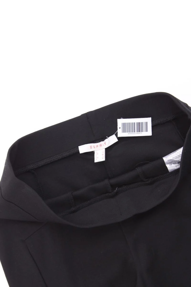 Esprit Stretchhose Gr. S neuwertig schwarz aus Viskose