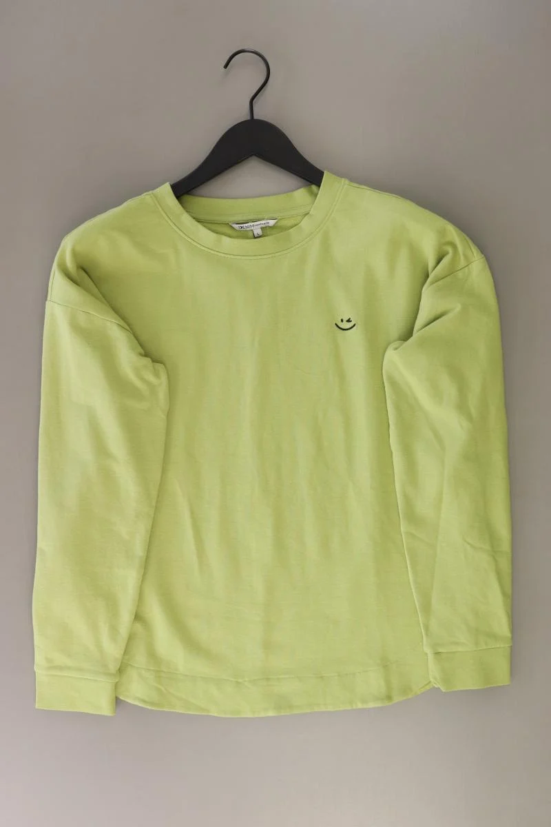 Tom Tailor (Denim) Langarmpullover Gr. L grün aus Baumwolle