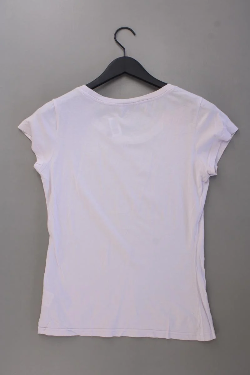 Mustang Printshirt Gr. L Kurzarm rosa aus Baumwolle