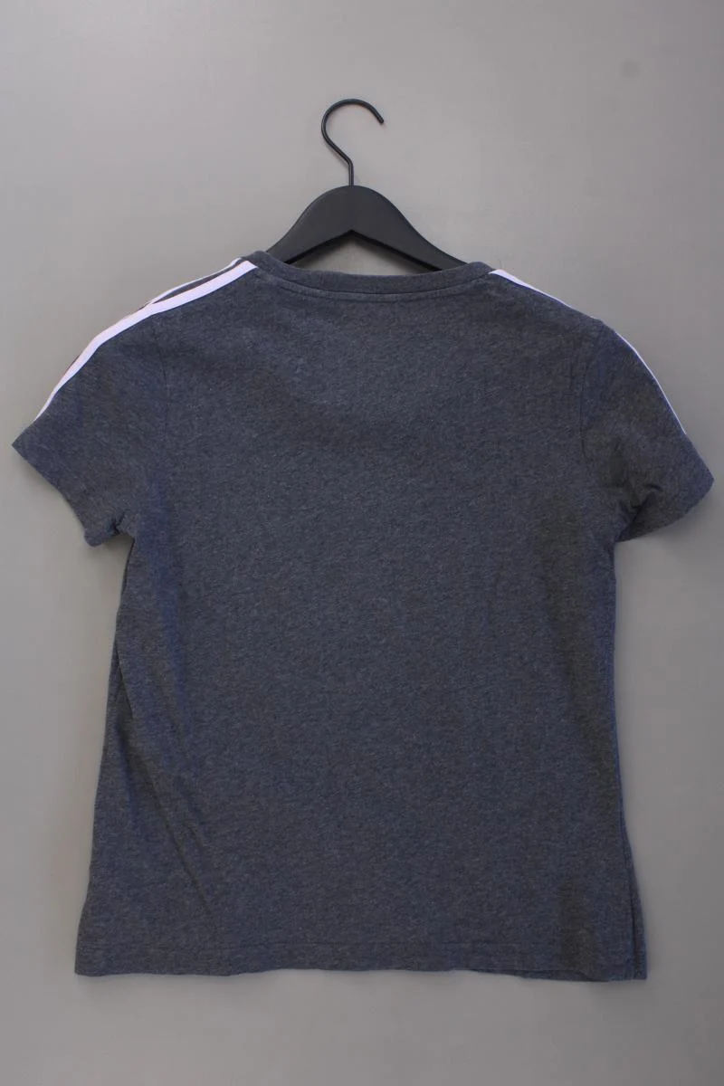 Adidas Sportshirt Gr. L Kurzarm grau aus Baumwolle