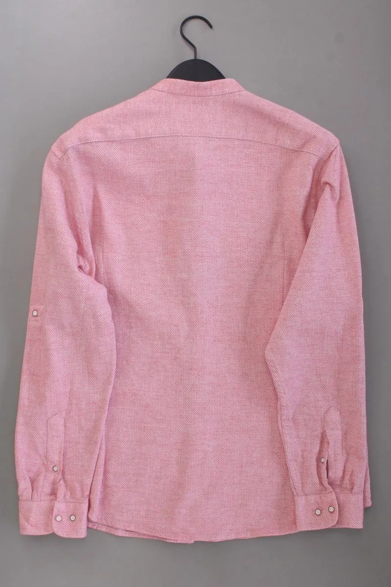 Reserved Langarmhemd für Herren Gr. XL rot aus Baumwolle