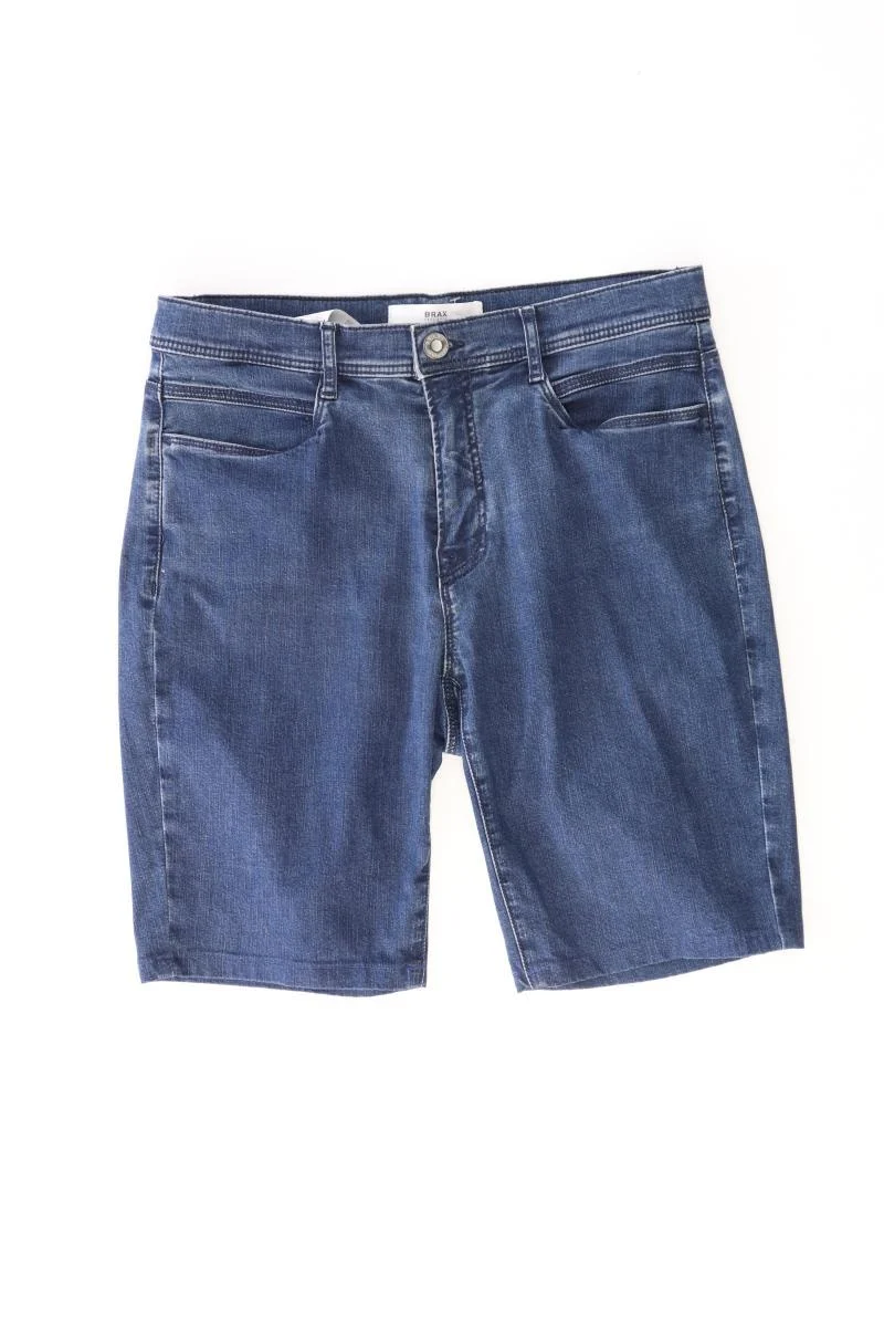 Brax Jeansshorts Gr. 36 blau aus Baumwolle