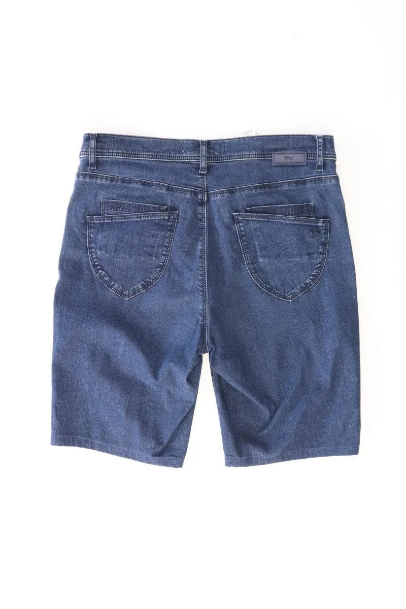Brax Jeansshorts Gr. 36 blau aus Baumwolle