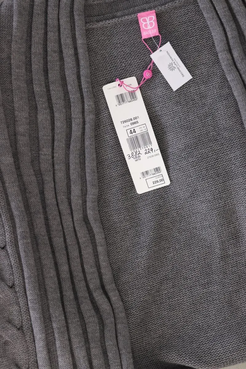 Basler Strickjacke Gr. 44 neu mit Etikett Neupreis: 229,99€! Langarm grau