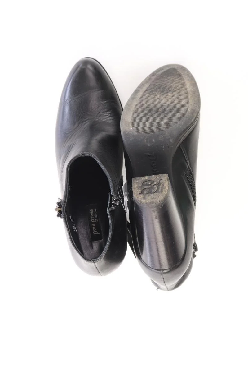 Paul Green Stiefeletten Gr. 36 schwarz aus Leder
