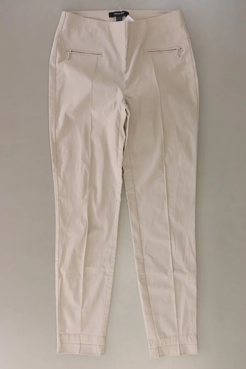 mocca Zauberhose Gr. 36 creme aus Viskose