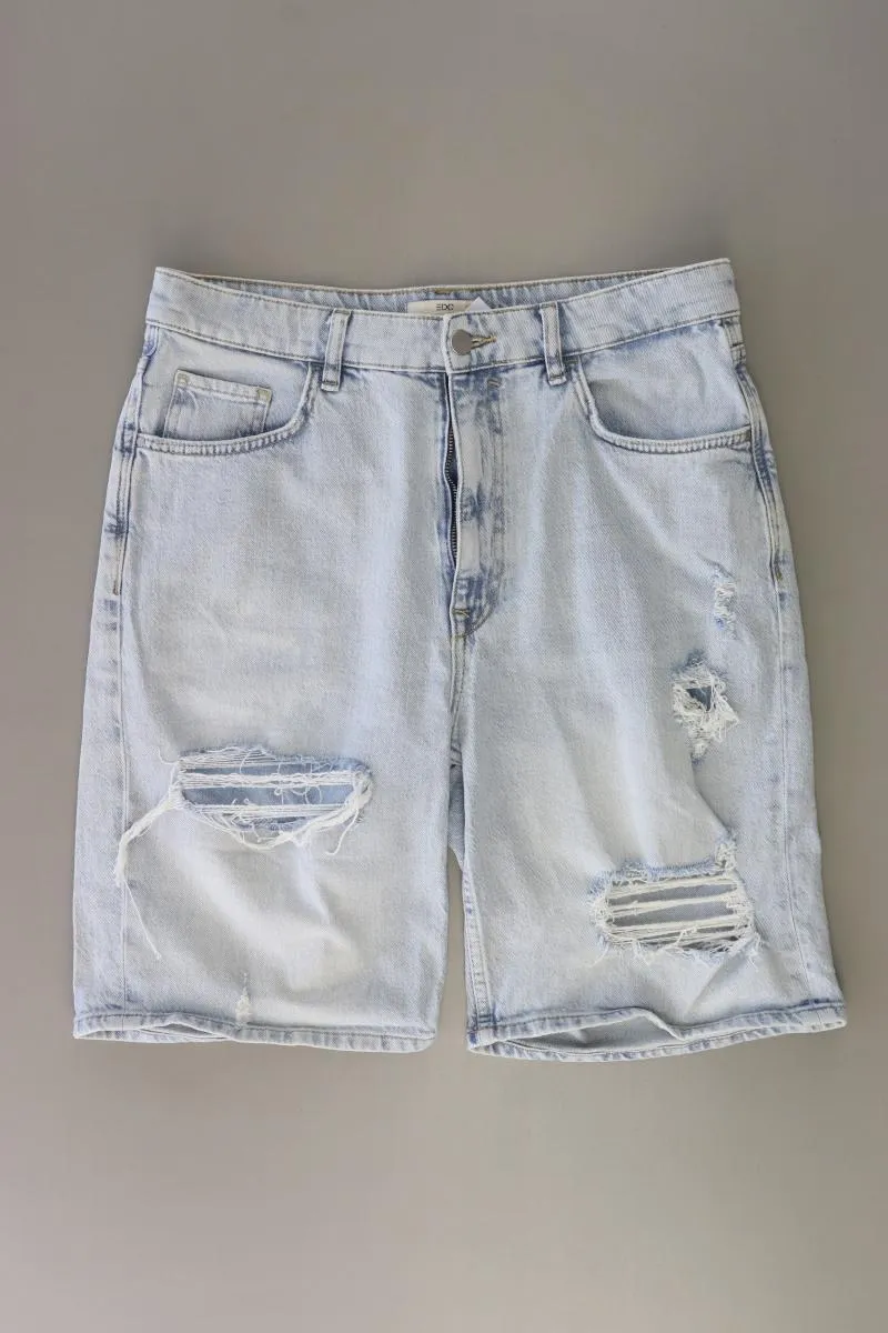 edc by Esprit Jeansshorts Gr. W31 blau aus Baumwolle