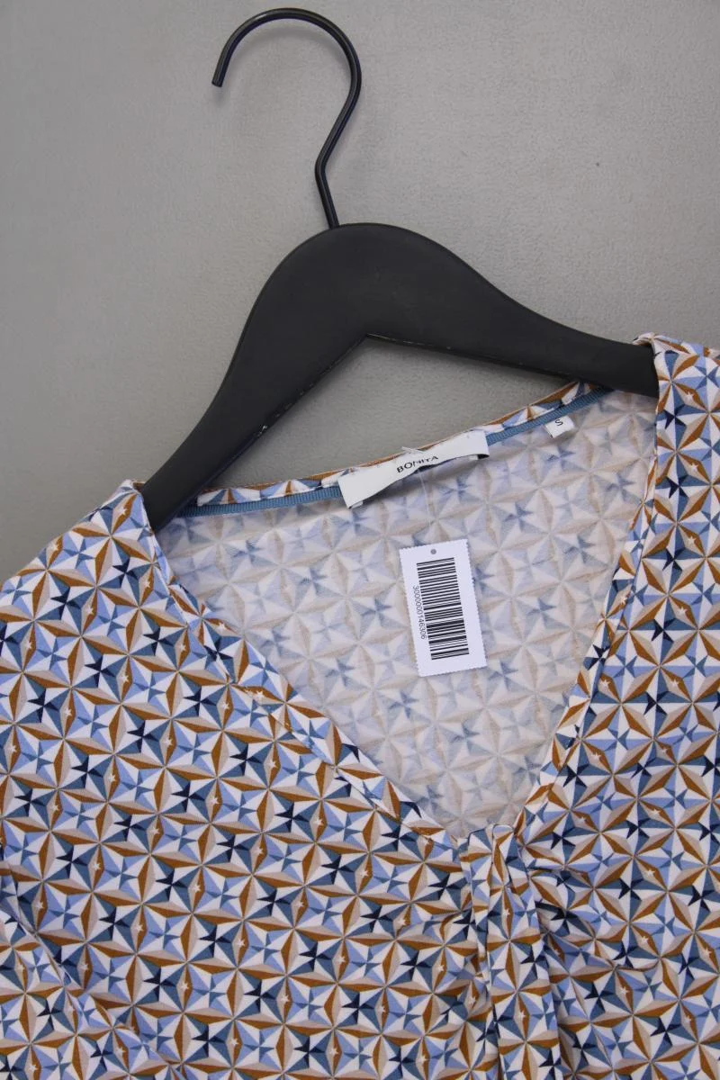 Bonita Printshirt Gr. S geometrisches Muster Kurzarm mehrfarbig aus Viskose
