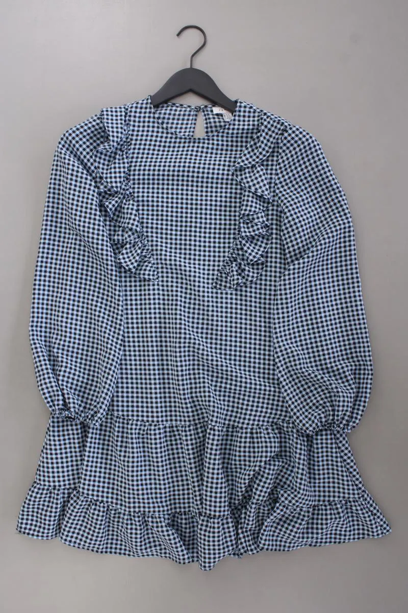 Topshop Langarmkleid Gr. 36 blau aus Polyester