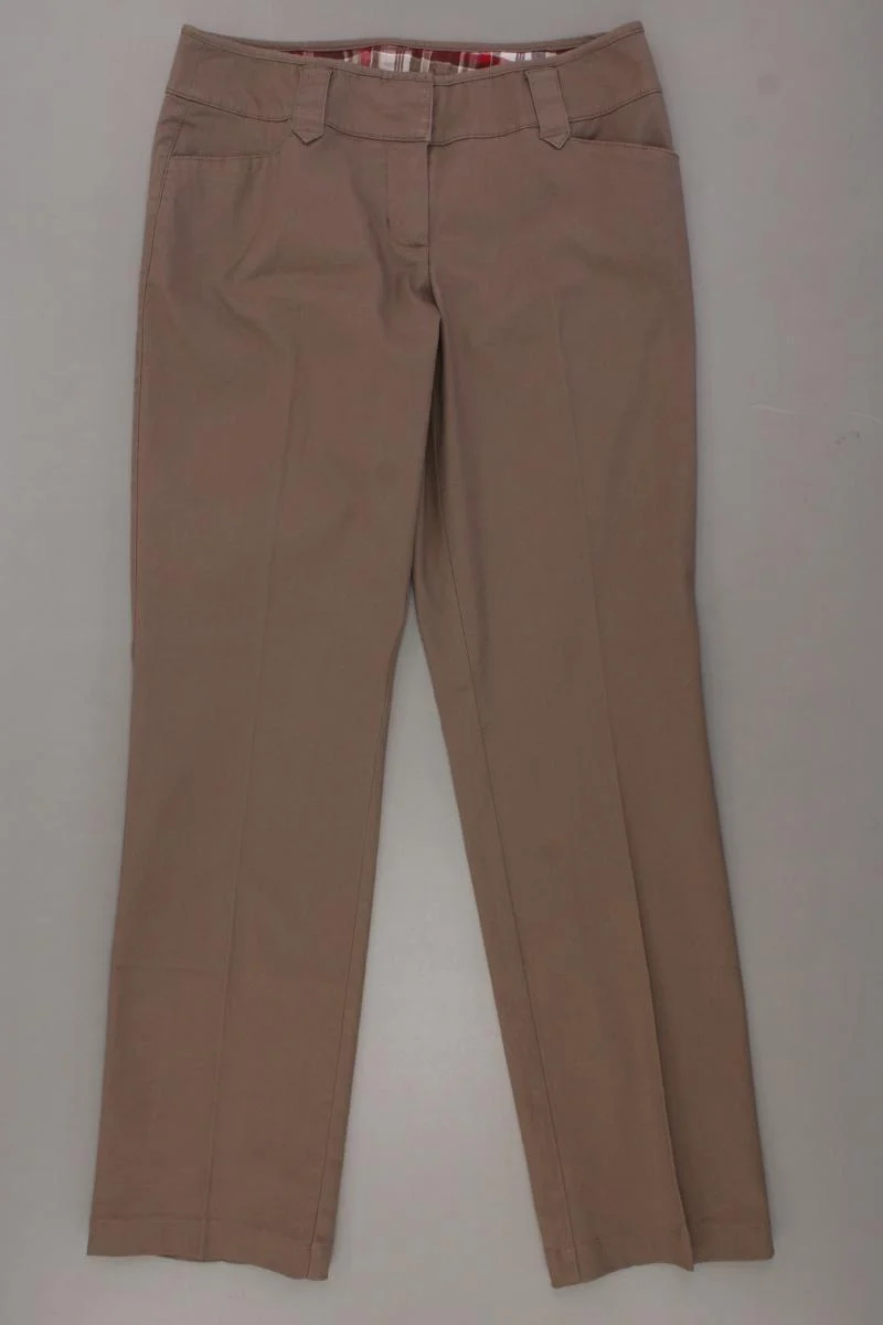 Street One Stoffhose Gr. 36 braun aus Baumwolle