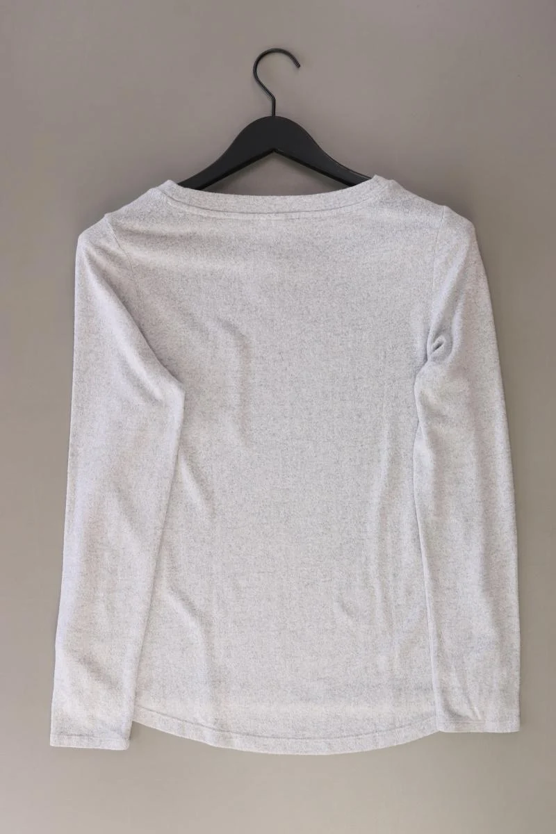 QS by s.Oliver Feinstrickpullover Gr. L grau aus Polyester