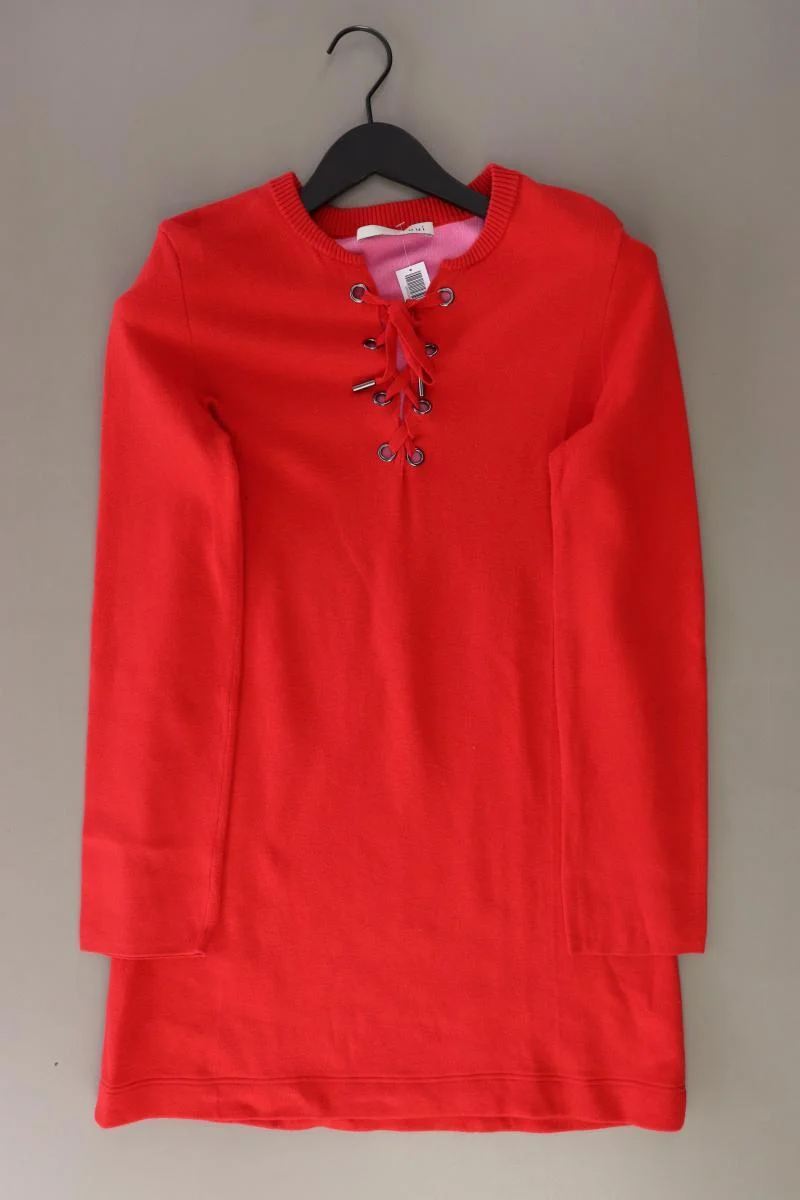 Oui Strickkleid Gr. M Langarm rot