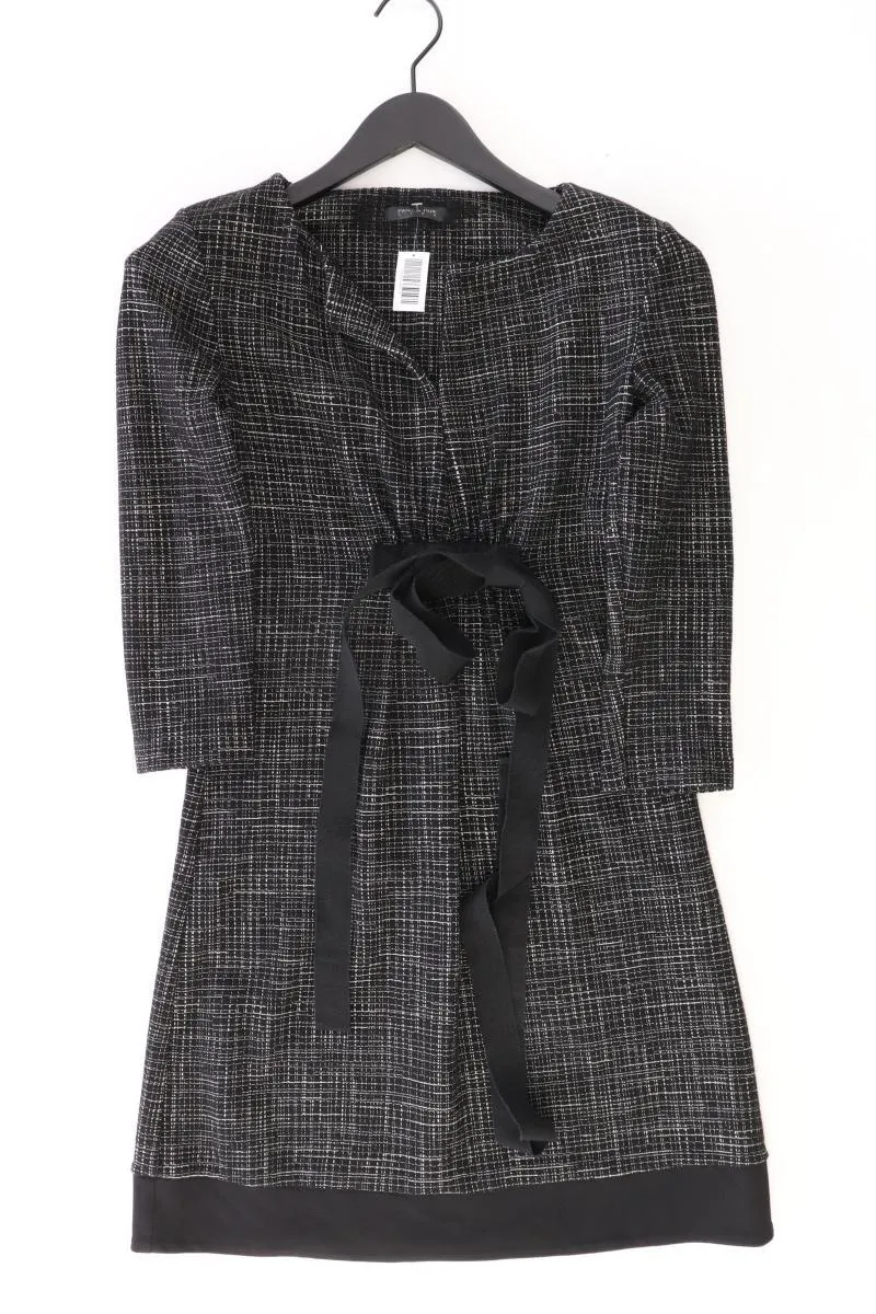 Patrizia Pepe Midikleid Gr. IT 44 (M) 3/4 Ärmel schwarz aus Polyacryl