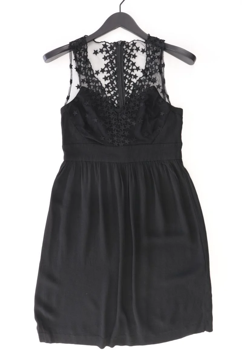 s.Oliver Abendkleid Gr. 36 Ärmellos schwarz aus Polyester