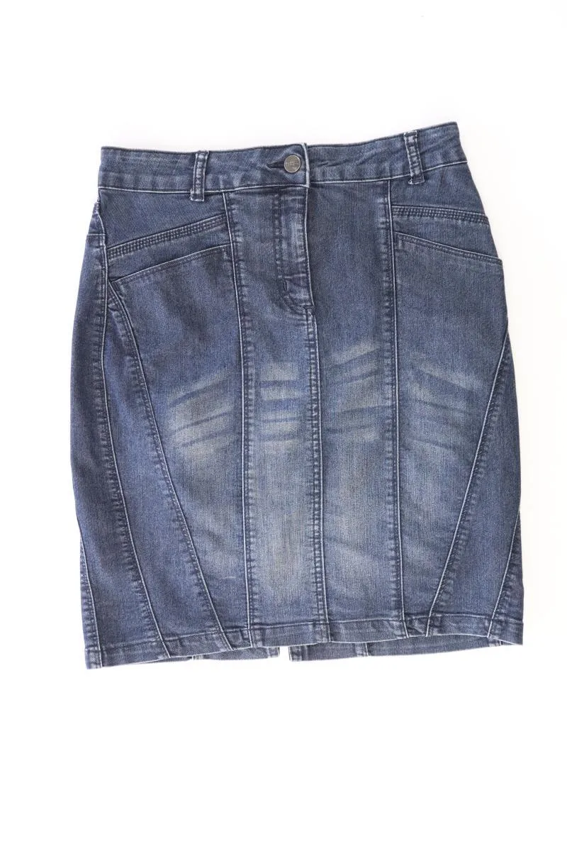 Tamaris Jeansrock Gr. 36 blau aus Baumwolle