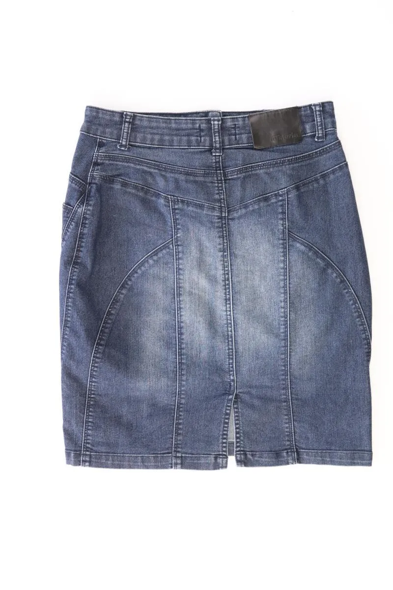 Tamaris Jeansrock Gr. 36 blau aus Baumwolle