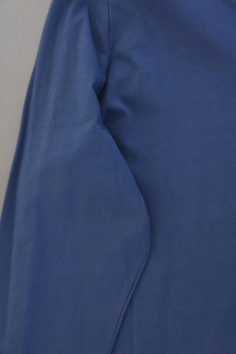 Ulla Popken Longsleeve-Shirt Gr. 54/56 Langarm blau aus Baumwolle
