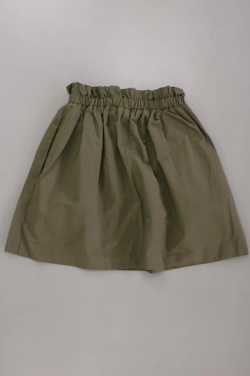 Stradivarius Stretchrock Gr. S olivgrün aus Baumwolle