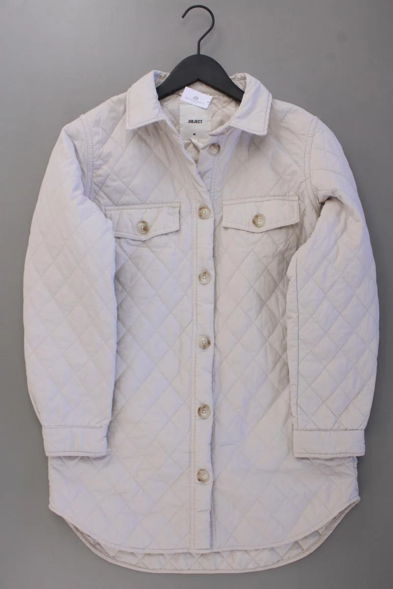 Object Steppjacke Gr. 38 creme aus Polyester
