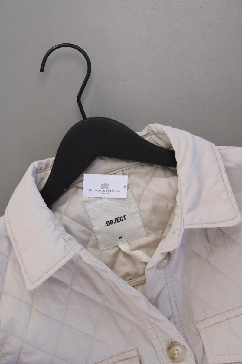 Object Steppjacke Gr. 38 creme aus Polyester