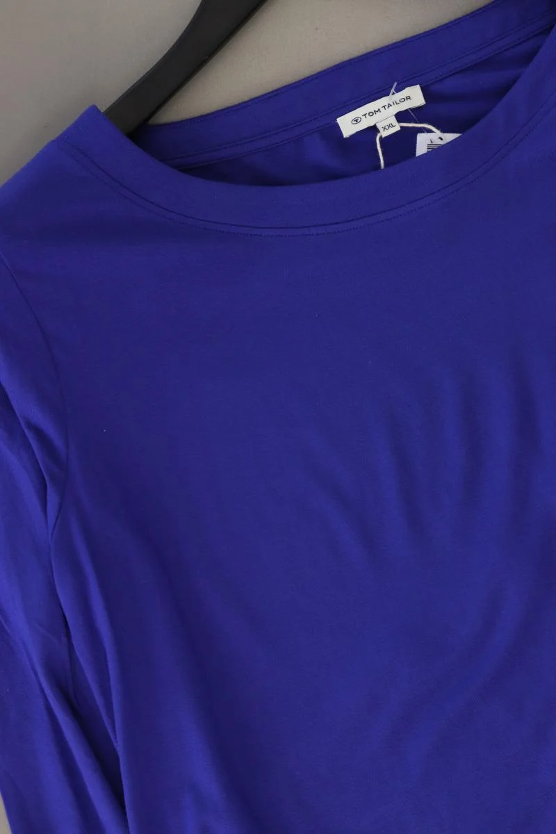 Tom Tailor Longsleeve-Shirt für Herren Gr. XXL neuwertig Langarm blau