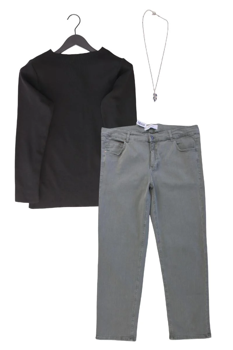 Second Hand Outfit Größe XXL mit Trendyol Longsleeve-Shirt in Gr. 48