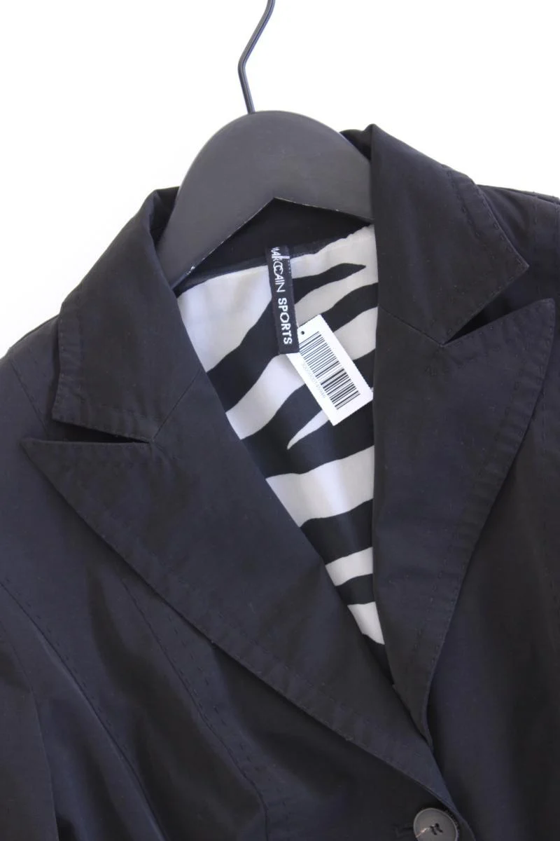 Marc Cain Sports Classic Blazer Gr. 40 schwarz aus Baumwolle