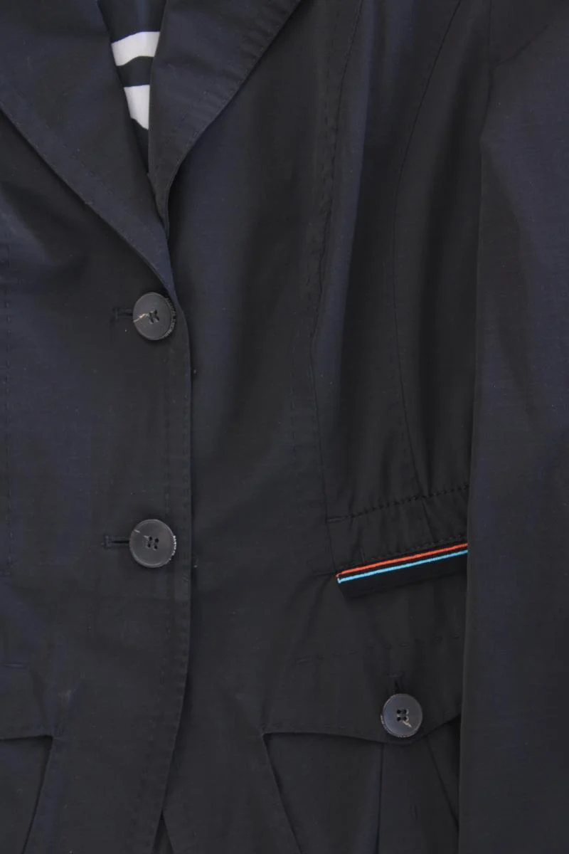 Marc Cain Sports Classic Blazer Gr. 40 schwarz aus Baumwolle
