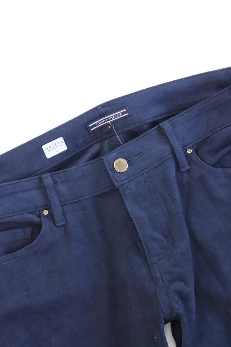Tommy Hilfiger Hose Gr. US 8 (L) Modell Venice blau aus Polyester