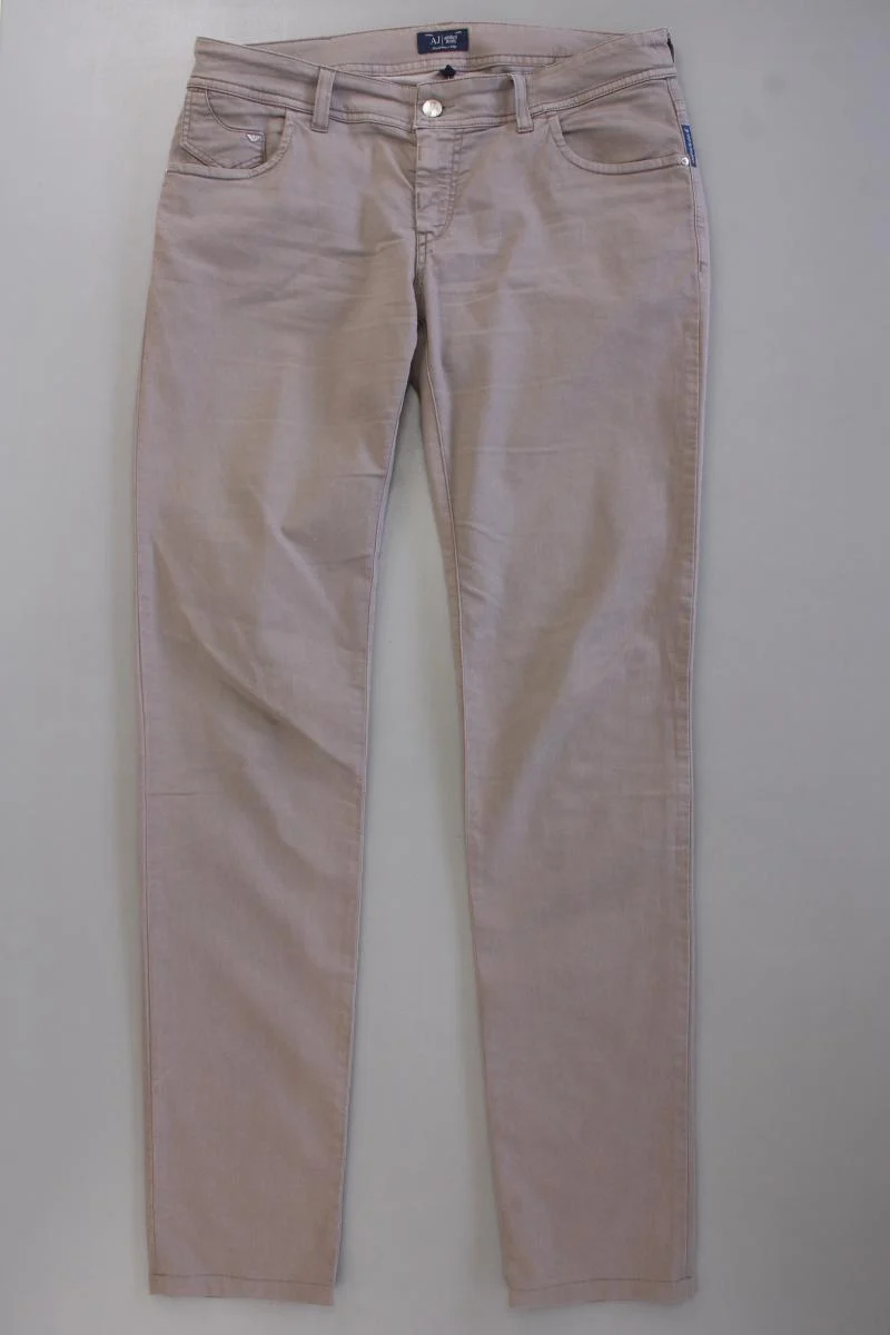 Armani Jeans Hose Gr. W31 braun aus Baumwolle