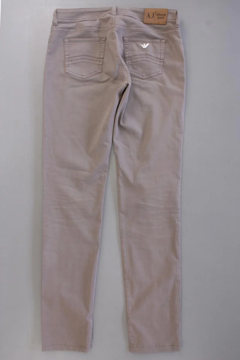 Armani Jeans Hose Gr. W31 braun aus Baumwolle