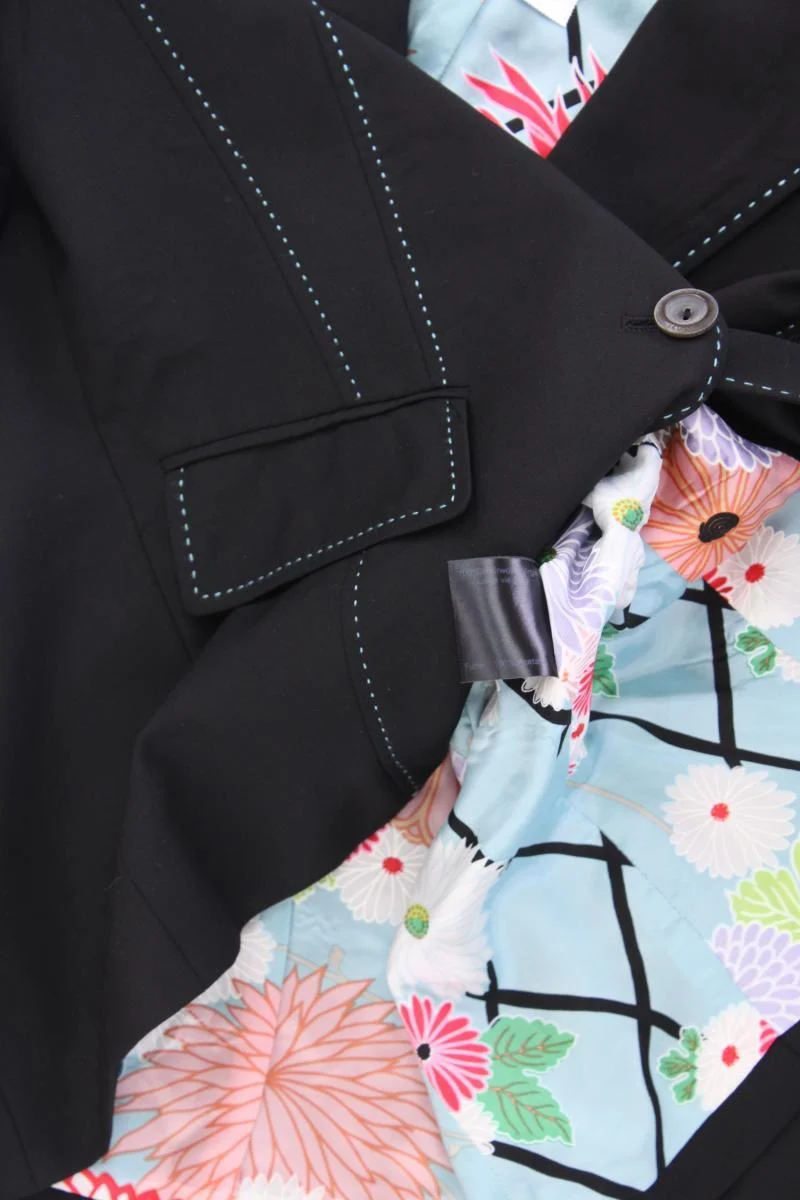 Joop! Regular Blazer Gr. 36 schwarz aus Baumwolle