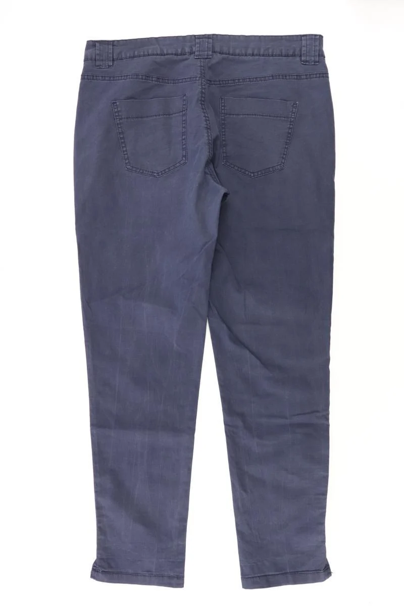 Street One Chinohose Gr. 38 blau aus Baumwolle