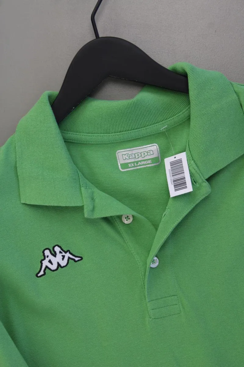 Kappa Poloshirt für Herren Gr. XXL neuwertig Kurzarm grün