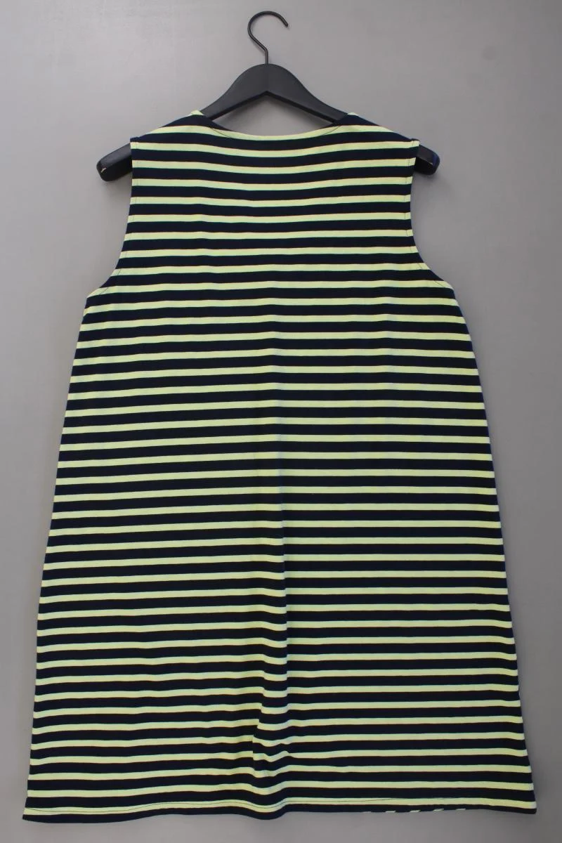 Via Cortesa Jerseykleid Gr. 42 gestreift Ärmellos gelb
