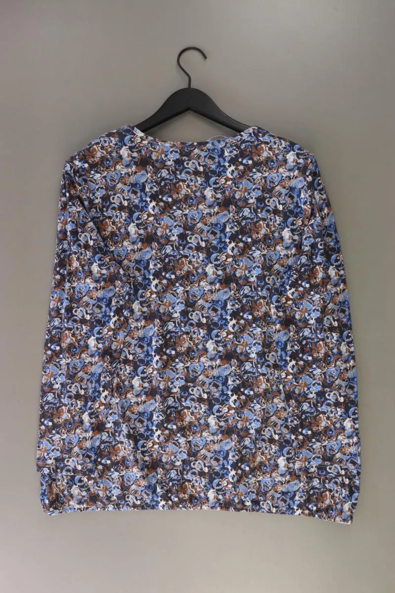 Steilmann Printshirt Gr. XL neuwertig Langarm blau aus Modal