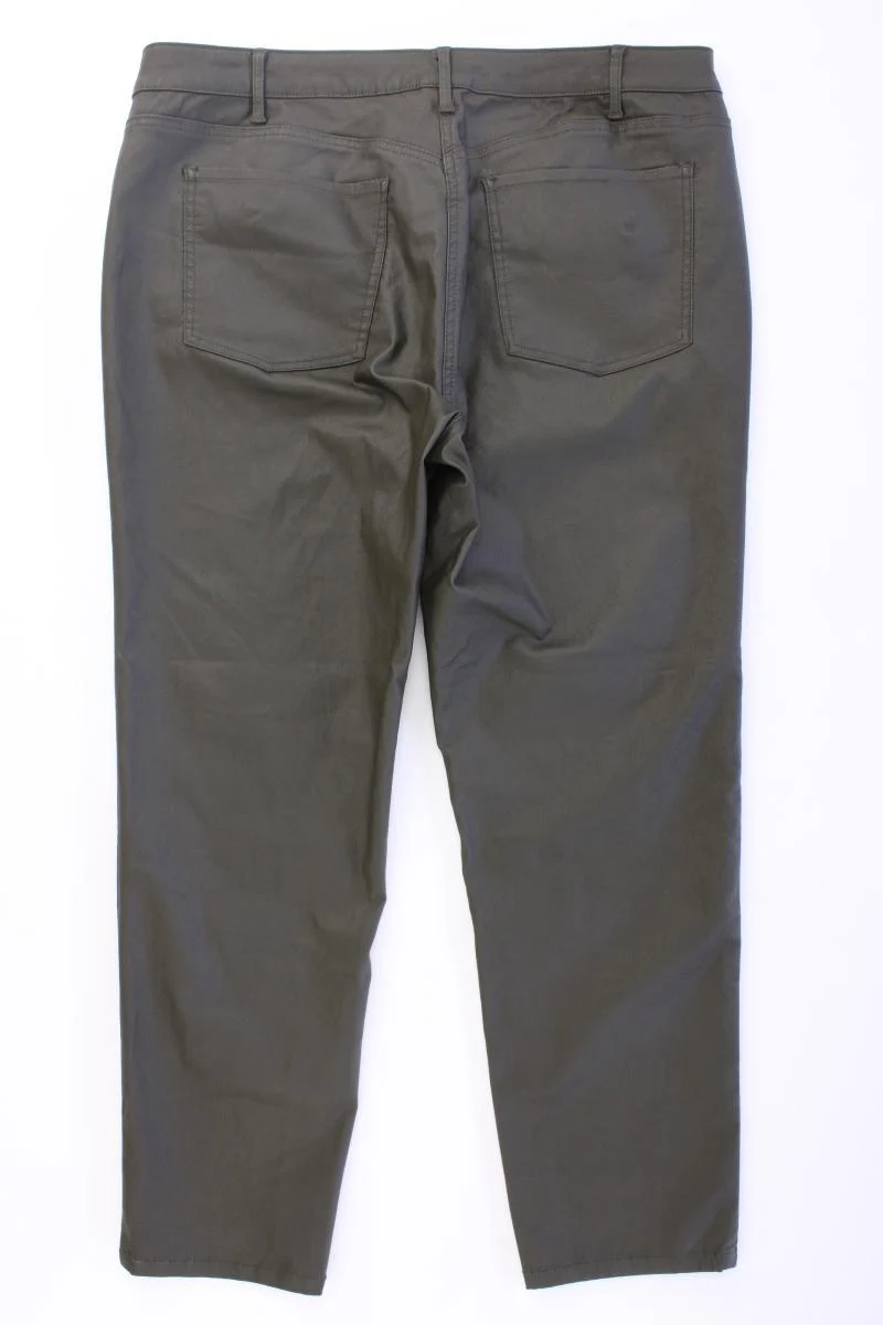 Mona Five-Pocket-Hose Gr. Kurzgröße 23 neuwertig olivgrün aus Viskose