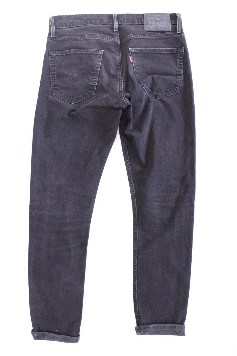 Levi's Slim Jeans für Herren Gr. W33/L32 grau aus Baumwolle