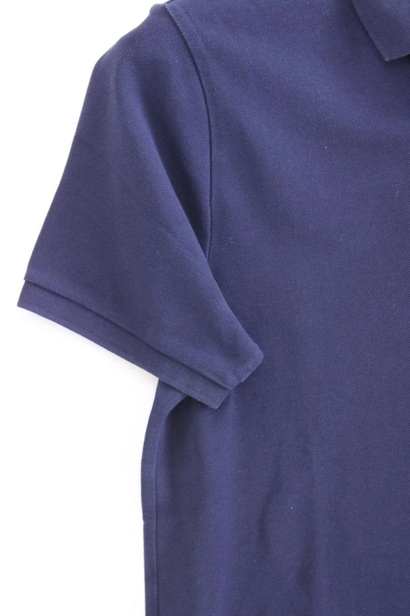 Nike Poloshirt für Herren Gr. S Kurzarm blau aus Baumwolle