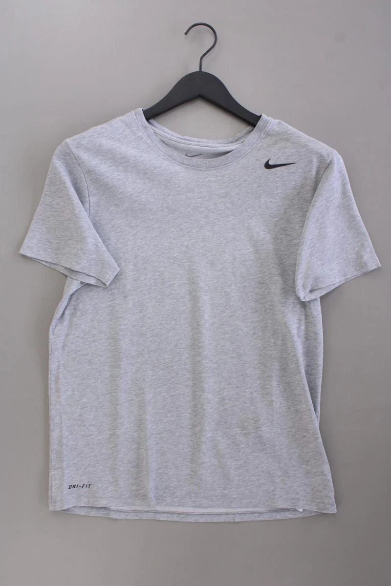Nike Sportshirt für Herren Gr. M Kurzarm grau