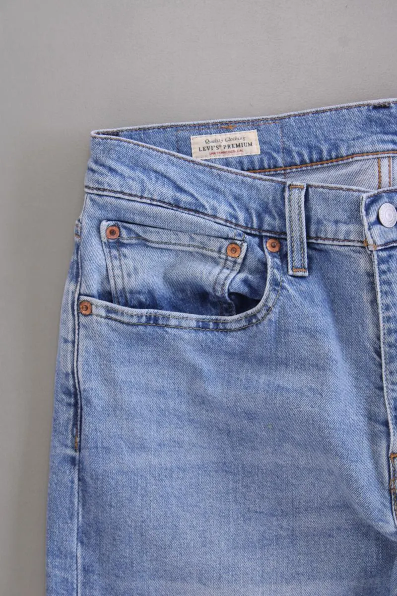 Levi's Slim Jeans für Herren Gr. W31/L34 blau aus Baumwolle
