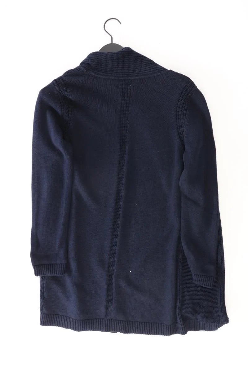 Marc O'Polo Strickjacke Gr. S Langarm blau aus Baumwolle