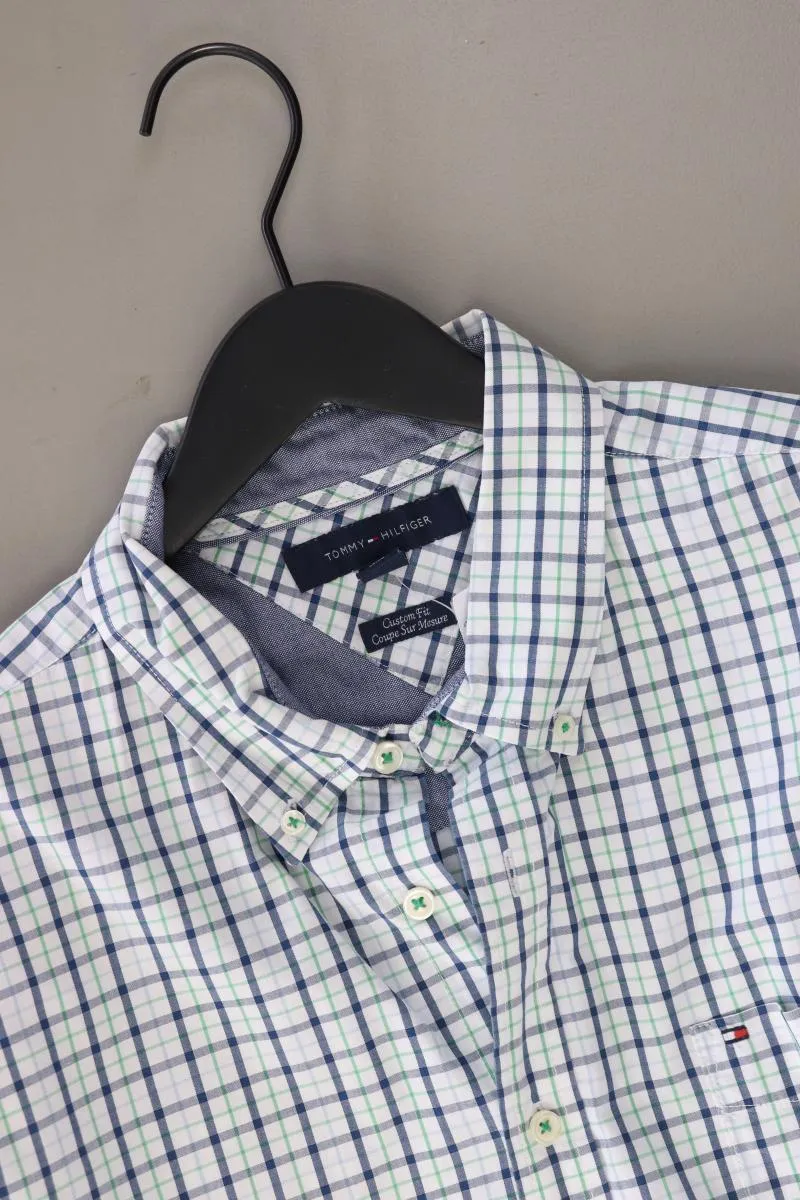 Tommy Hilfiger Karohemd für Herren Gr. XL kariert Langarm mehrfarbig