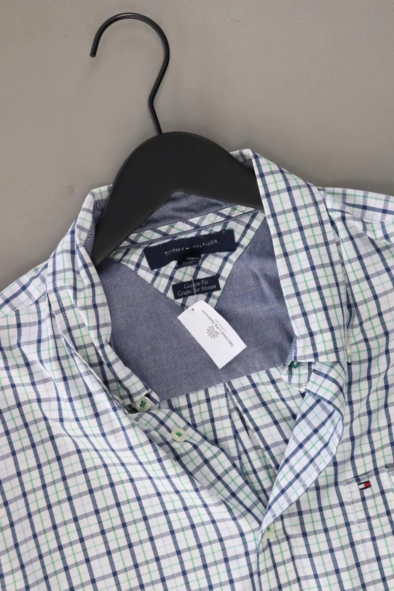 Tommy Hilfiger Karohemd für Herren Gr. XL kariert Langarm mehrfarbig